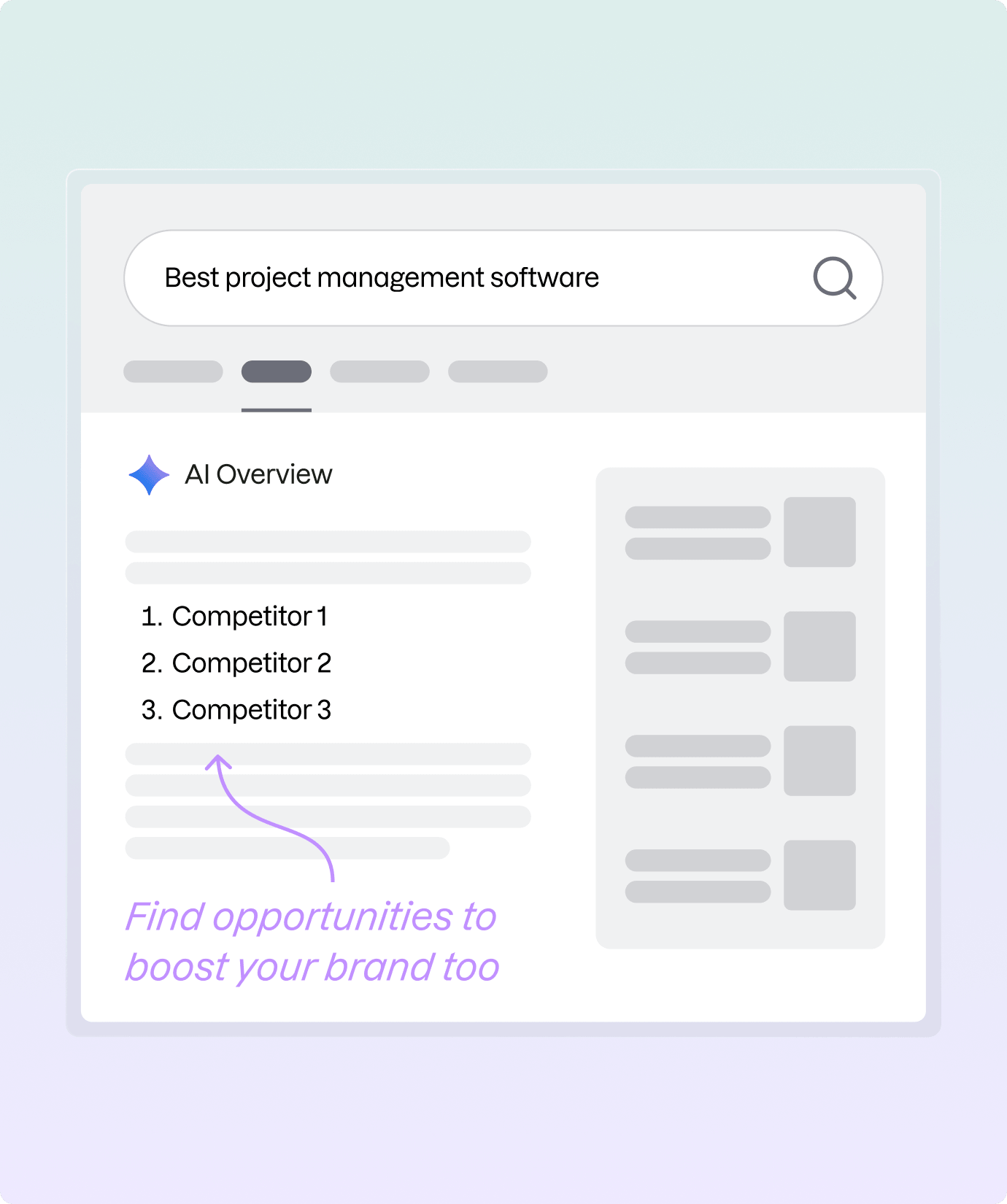 Competitor Visibility in AI Overviews